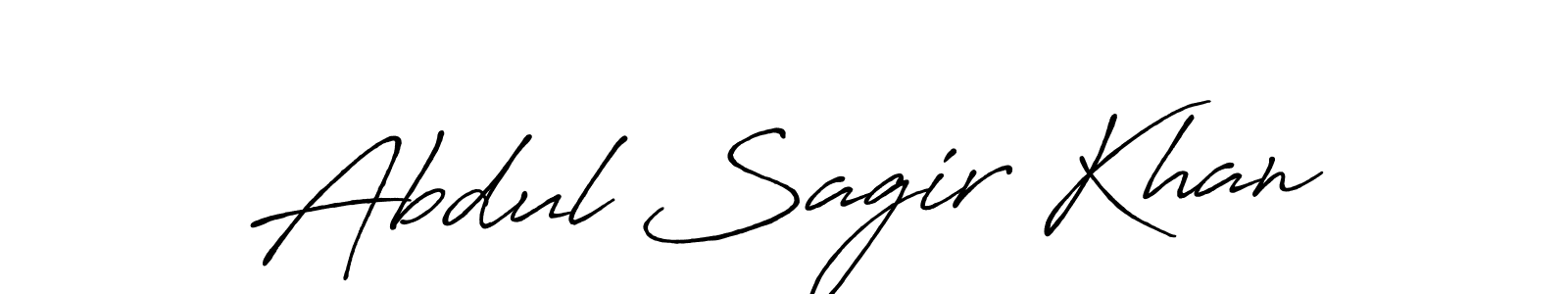 Also You can easily find your signature by using the search form. We will create Abdul Sagir Khan name handwritten signature images for you free of cost using Antro_Vectra_Bolder sign style. Abdul Sagir Khan signature style 7 images and pictures png