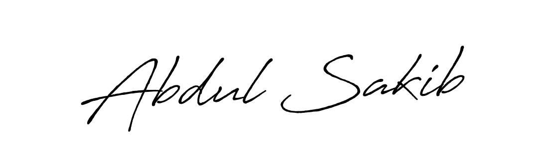 Abdul Sakib stylish signature style. Best Handwritten Sign (Antro_Vectra_Bolder) for my name. Handwritten Signature Collection Ideas for my name Abdul Sakib. Abdul Sakib signature style 7 images and pictures png