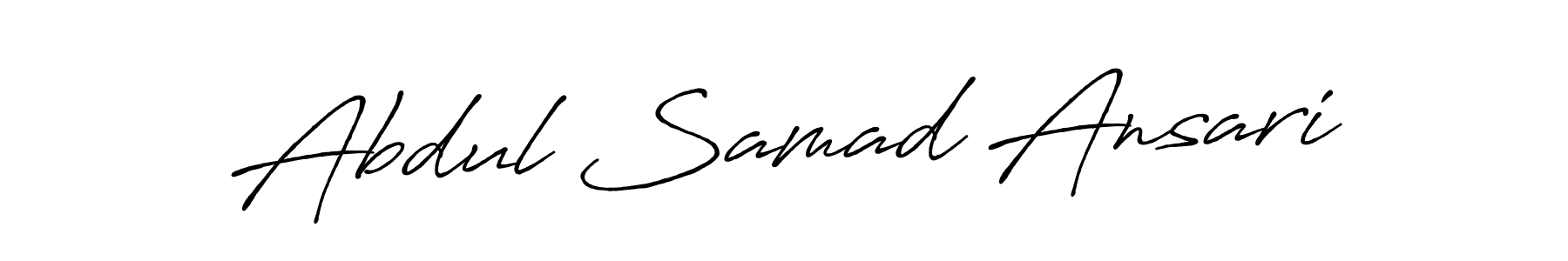 Also we have Abdul Samad Ansari name is the best signature style. Create professional handwritten signature collection using Antro_Vectra_Bolder autograph style. Abdul Samad Ansari signature style 7 images and pictures png