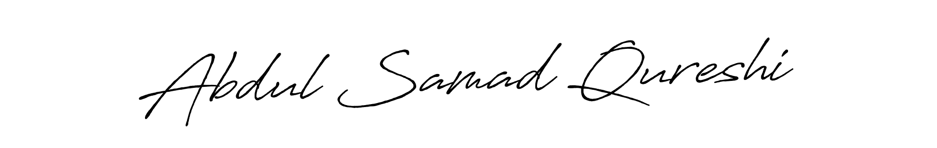 Abdul Samad Qureshi stylish signature style. Best Handwritten Sign (Antro_Vectra_Bolder) for my name. Handwritten Signature Collection Ideas for my name Abdul Samad Qureshi. Abdul Samad Qureshi signature style 7 images and pictures png