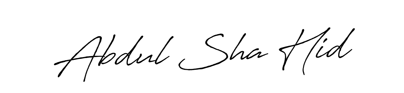 Once you've used our free online signature maker to create your best signature Antro_Vectra_Bolder style, it's time to enjoy all of the benefits that Abdul Sha Hid name signing documents. Abdul Sha Hid signature style 7 images and pictures png