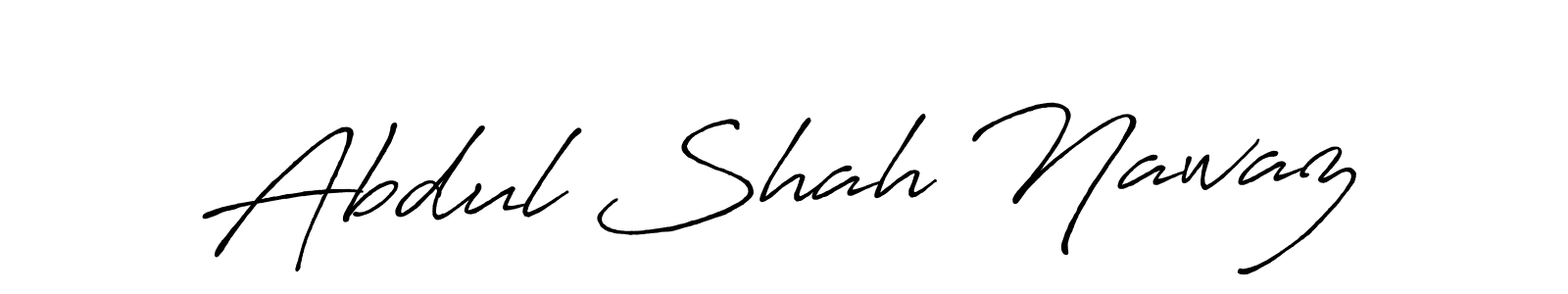 Also You can easily find your signature by using the search form. We will create Abdul Shah Nawaz name handwritten signature images for you free of cost using Antro_Vectra_Bolder sign style. Abdul Shah Nawaz signature style 7 images and pictures png