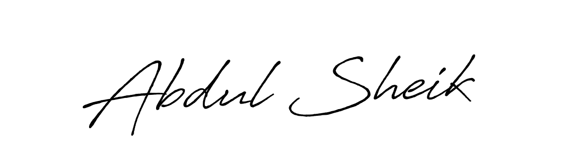 if you are searching for the best signature style for your name Abdul Sheik. so please give up your signature search. here we have designed multiple signature styles  using Antro_Vectra_Bolder. Abdul Sheik signature style 7 images and pictures png