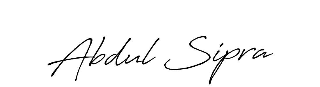 How to make Abdul Sipra signature? Antro_Vectra_Bolder is a professional autograph style. Create handwritten signature for Abdul Sipra name. Abdul Sipra signature style 7 images and pictures png