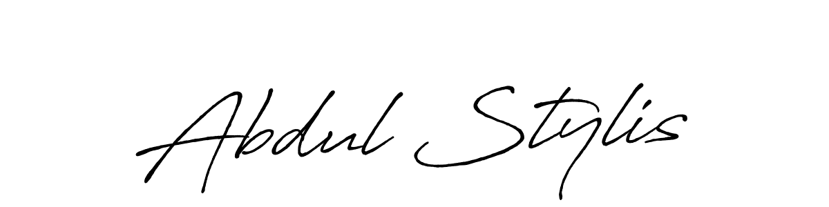 Abdul Stylis stylish signature style. Best Handwritten Sign (Antro_Vectra_Bolder) for my name. Handwritten Signature Collection Ideas for my name Abdul Stylis. Abdul Stylis signature style 7 images and pictures png