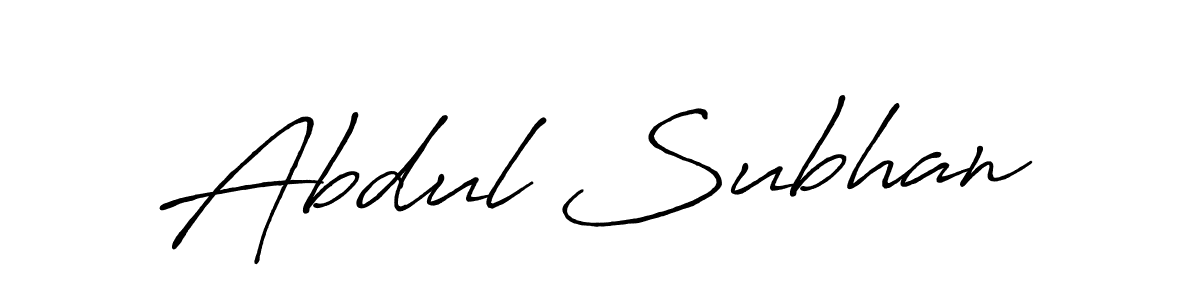 You should practise on your own different ways (Antro_Vectra_Bolder) to write your name (Abdul Subhan) in signature. don't let someone else do it for you. Abdul Subhan signature style 7 images and pictures png