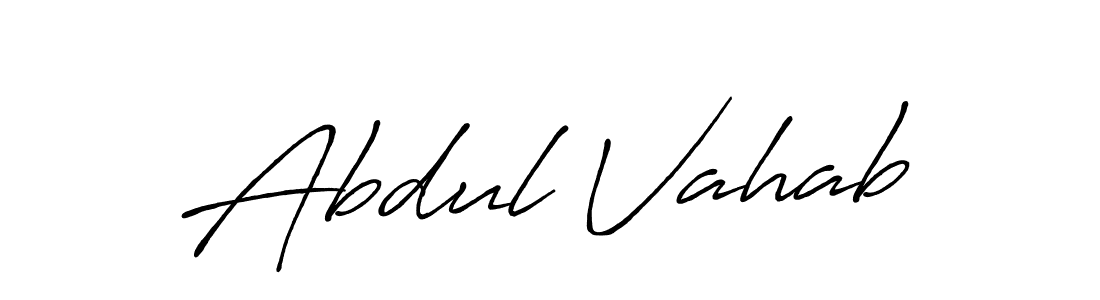 Here are the top 10 professional signature styles for the name Abdul Vahab. These are the best autograph styles you can use for your name. Abdul Vahab signature style 7 images and pictures png