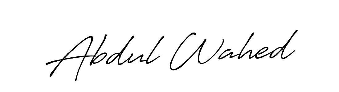 This is the best signature style for the Abdul Wahed name. Also you like these signature font (Antro_Vectra_Bolder). Mix name signature. Abdul Wahed signature style 7 images and pictures png