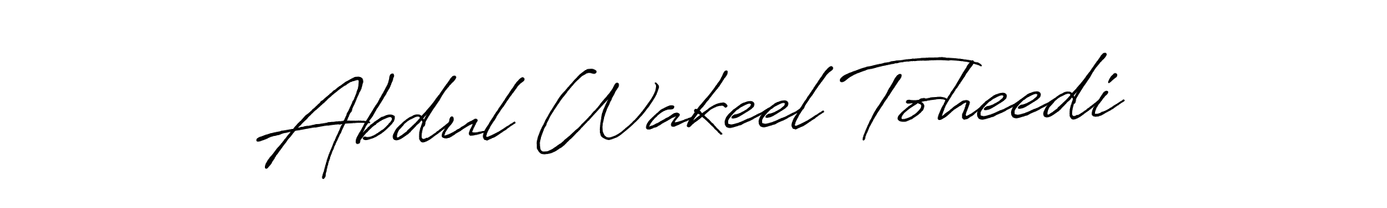 It looks lik you need a new signature style for name Abdul Wakeel Toheedi. Design unique handwritten (Antro_Vectra_Bolder) signature with our free signature maker in just a few clicks. Abdul Wakeel Toheedi signature style 7 images and pictures png