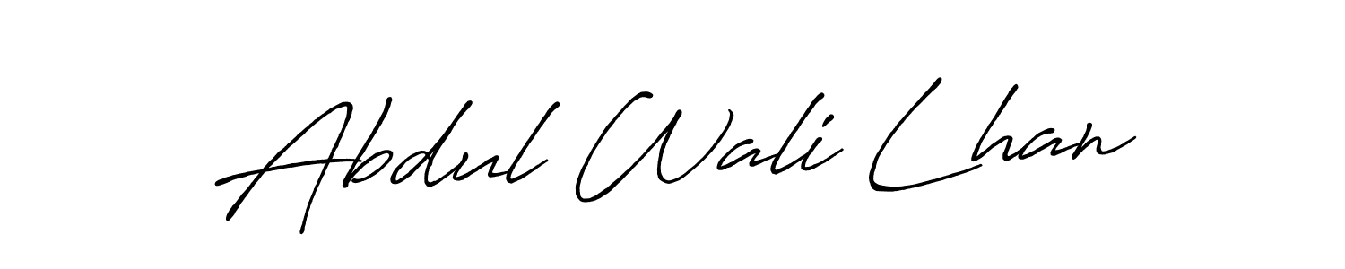 Once you've used our free online signature maker to create your best signature Antro_Vectra_Bolder style, it's time to enjoy all of the benefits that Abdul Wali Lhan name signing documents. Abdul Wali Lhan signature style 7 images and pictures png