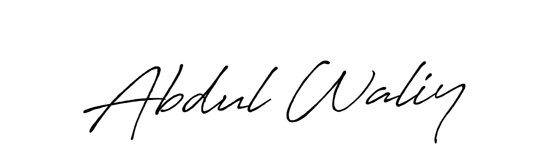 Here are the top 10 professional signature styles for the name Abdul Waliy. These are the best autograph styles you can use for your name. Abdul Waliy signature style 7 images and pictures png