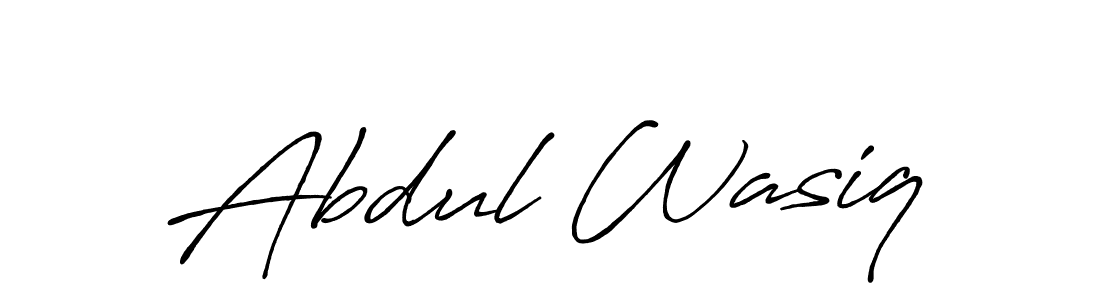 How to make Abdul Wasiq signature? Antro_Vectra_Bolder is a professional autograph style. Create handwritten signature for Abdul Wasiq name. Abdul Wasiq signature style 7 images and pictures png