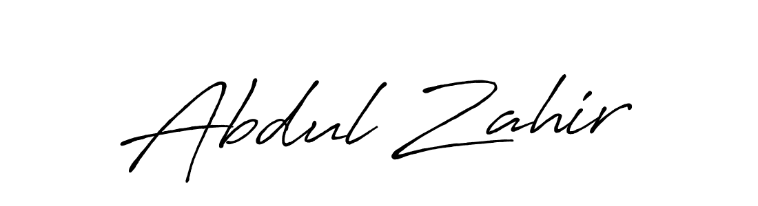 Antro_Vectra_Bolder is a professional signature style that is perfect for those who want to add a touch of class to their signature. It is also a great choice for those who want to make their signature more unique. Get Abdul Zahir name to fancy signature for free. Abdul Zahir signature style 7 images and pictures png