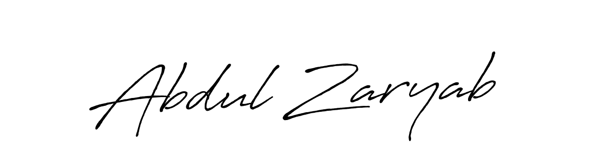 Make a beautiful signature design for name Abdul Zaryab. Use this online signature maker to create a handwritten signature for free. Abdul Zaryab signature style 7 images and pictures png