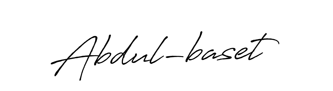 It looks lik you need a new signature style for name Abdul-baset. Design unique handwritten (Antro_Vectra_Bolder) signature with our free signature maker in just a few clicks. Abdul-baset signature style 7 images and pictures png