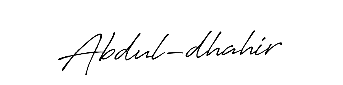 You can use this online signature creator to create a handwritten signature for the name Abdul-dhahir. This is the best online autograph maker. Abdul-dhahir signature style 7 images and pictures png