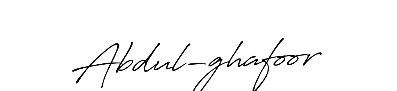 How to make Abdul-ghafoor signature? Antro_Vectra_Bolder is a professional autograph style. Create handwritten signature for Abdul-ghafoor name. Abdul-ghafoor signature style 7 images and pictures png