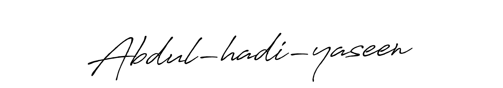 You can use this online signature creator to create a handwritten signature for the name Abdul-hadi-yaseen. This is the best online autograph maker. Abdul-hadi-yaseen signature style 7 images and pictures png