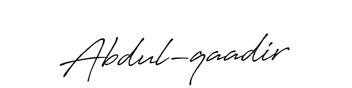 It looks lik you need a new signature style for name Abdul-qaadir. Design unique handwritten (Antro_Vectra_Bolder) signature with our free signature maker in just a few clicks. Abdul-qaadir signature style 7 images and pictures png