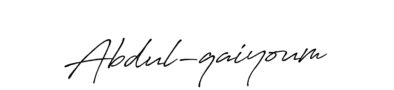 You should practise on your own different ways (Antro_Vectra_Bolder) to write your name (Abdul-qaiyoum) in signature. don't let someone else do it for you. Abdul-qaiyoum signature style 7 images and pictures png