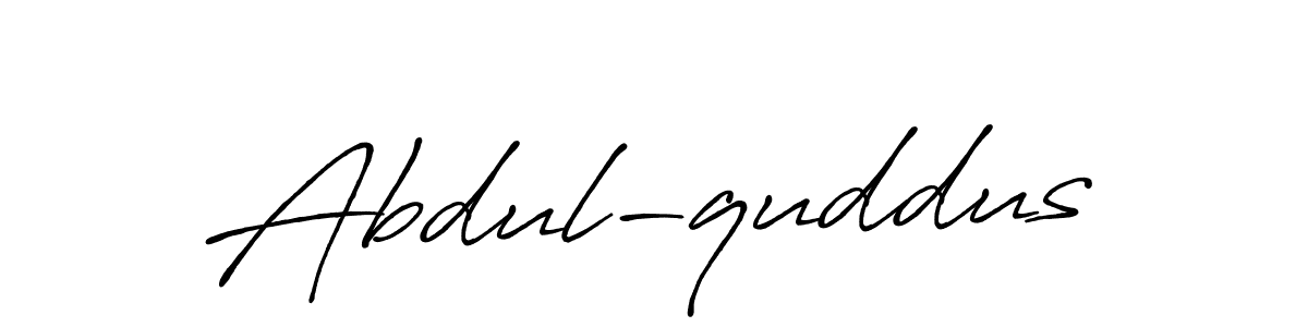 Antro_Vectra_Bolder is a professional signature style that is perfect for those who want to add a touch of class to their signature. It is also a great choice for those who want to make their signature more unique. Get Abdul-quddus name to fancy signature for free. Abdul-quddus signature style 7 images and pictures png