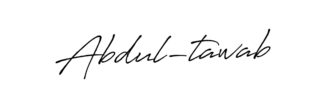 It looks lik you need a new signature style for name Abdul-tawab. Design unique handwritten (Antro_Vectra_Bolder) signature with our free signature maker in just a few clicks. Abdul-tawab signature style 7 images and pictures png
