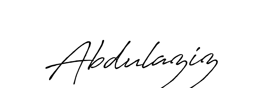 Also You can easily find your signature by using the search form. We will create Abdulaziz name handwritten signature images for you free of cost using Antro_Vectra_Bolder sign style. Abdulaziz signature style 7 images and pictures png