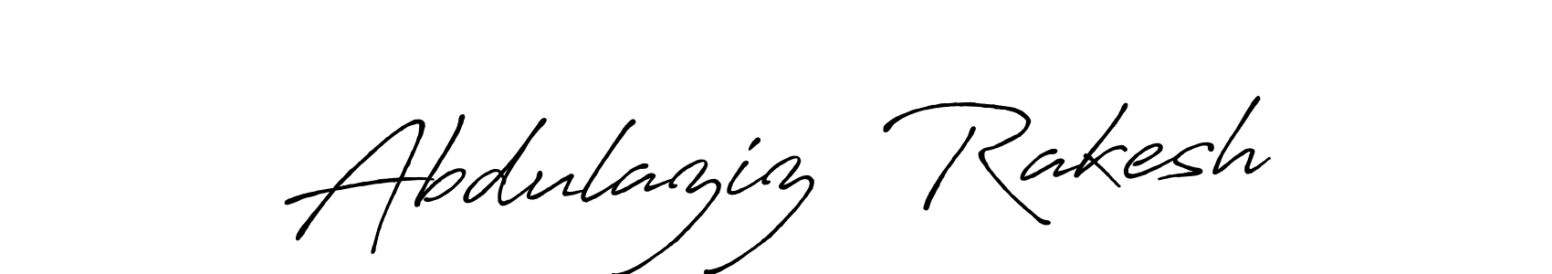 It looks lik you need a new signature style for name Abdulaziz  Rakesh. Design unique handwritten (Antro_Vectra_Bolder) signature with our free signature maker in just a few clicks. Abdulaziz  Rakesh signature style 7 images and pictures png