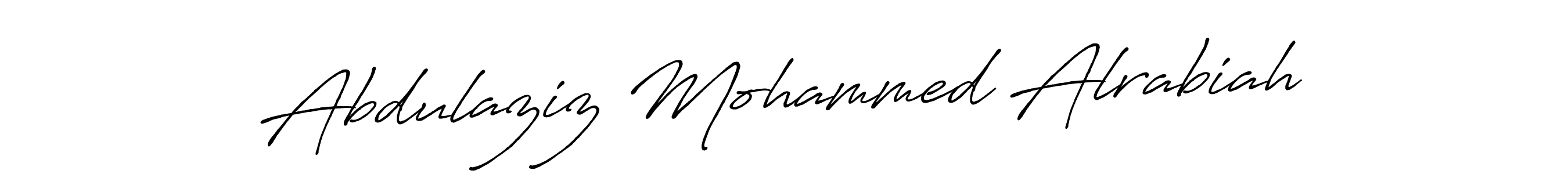 It looks lik you need a new signature style for name Abdulaziz Mohammed Alrabiah. Design unique handwritten (Antro_Vectra_Bolder) signature with our free signature maker in just a few clicks. Abdulaziz Mohammed Alrabiah signature style 7 images and pictures png