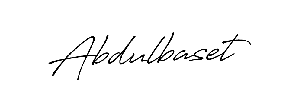 Create a beautiful signature design for name Abdulbaset. With this signature (Antro_Vectra_Bolder) fonts, you can make a handwritten signature for free. Abdulbaset signature style 7 images and pictures png