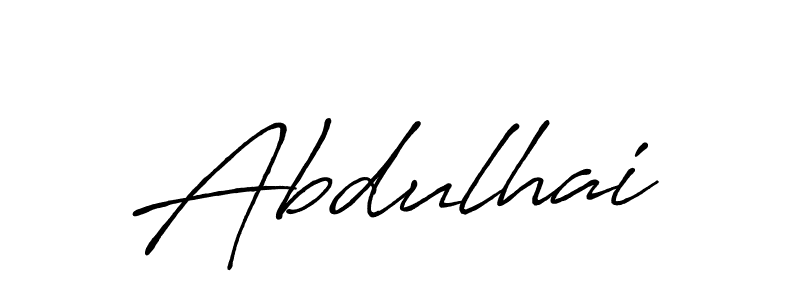 Use a signature maker to create a handwritten signature online. With this signature software, you can design (Antro_Vectra_Bolder) your own signature for name Abdulhai. Abdulhai signature style 7 images and pictures png