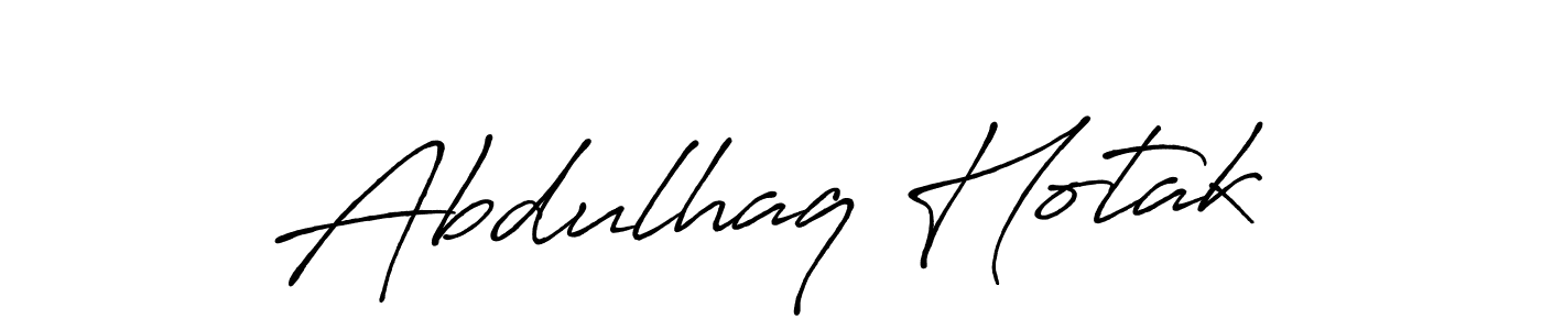 Use a signature maker to create a handwritten signature online. With this signature software, you can design (Antro_Vectra_Bolder) your own signature for name Abdulhaq Hotak. Abdulhaq Hotak signature style 7 images and pictures png