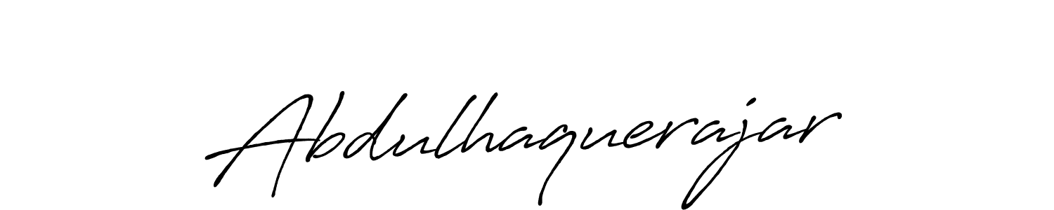 Antro_Vectra_Bolder is a professional signature style that is perfect for those who want to add a touch of class to their signature. It is also a great choice for those who want to make their signature more unique. Get Abdulhaquerajar name to fancy signature for free. Abdulhaquerajar signature style 7 images and pictures png