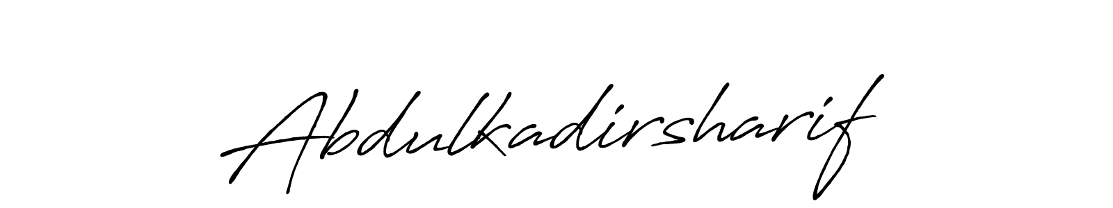You should practise on your own different ways (Antro_Vectra_Bolder) to write your name (Abdulkadirsharif) in signature. don't let someone else do it for you. Abdulkadirsharif signature style 7 images and pictures png