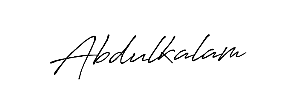 Design your own signature with our free online signature maker. With this signature software, you can create a handwritten (Antro_Vectra_Bolder) signature for name Abdulkalam. Abdulkalam signature style 7 images and pictures png