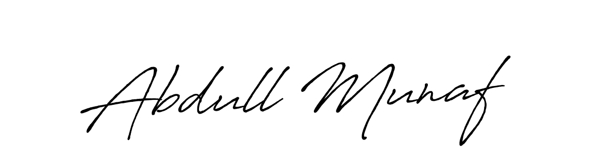 Antro_Vectra_Bolder is a professional signature style that is perfect for those who want to add a touch of class to their signature. It is also a great choice for those who want to make their signature more unique. Get Abdull Munaf name to fancy signature for free. Abdull Munaf signature style 7 images and pictures png