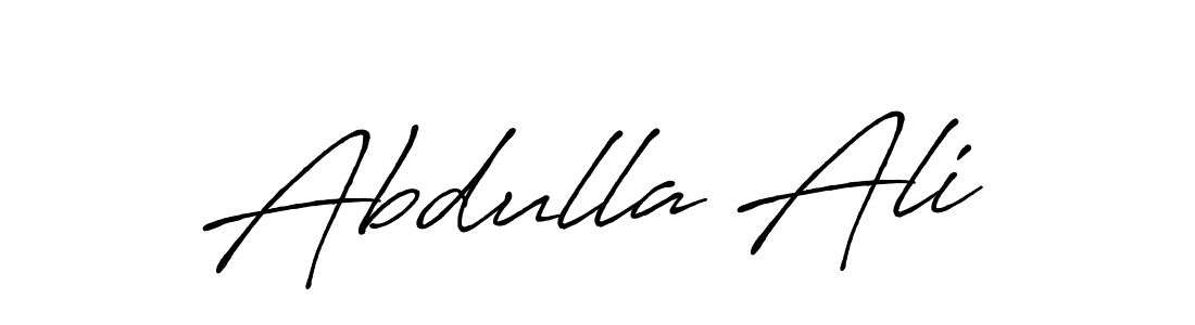 Also You can easily find your signature by using the search form. We will create Abdulla Ali name handwritten signature images for you free of cost using Antro_Vectra_Bolder sign style. Abdulla Ali signature style 7 images and pictures png