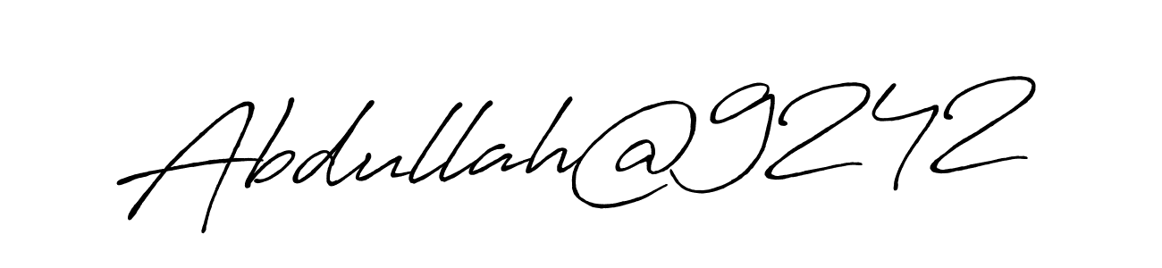 This is the best signature style for the Abdullah@9242 name. Also you like these signature font (Antro_Vectra_Bolder). Mix name signature. Abdullah@9242 signature style 7 images and pictures png