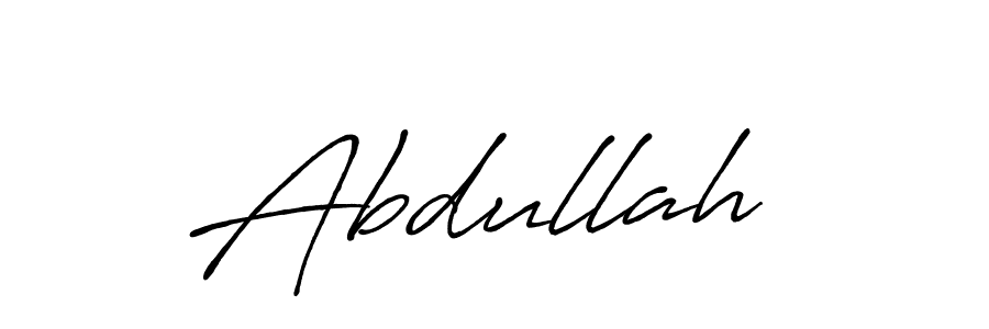 Create a beautiful signature design for name Abdullah . With this signature (Antro_Vectra_Bolder) fonts, you can make a handwritten signature for free. Abdullah  signature style 7 images and pictures png