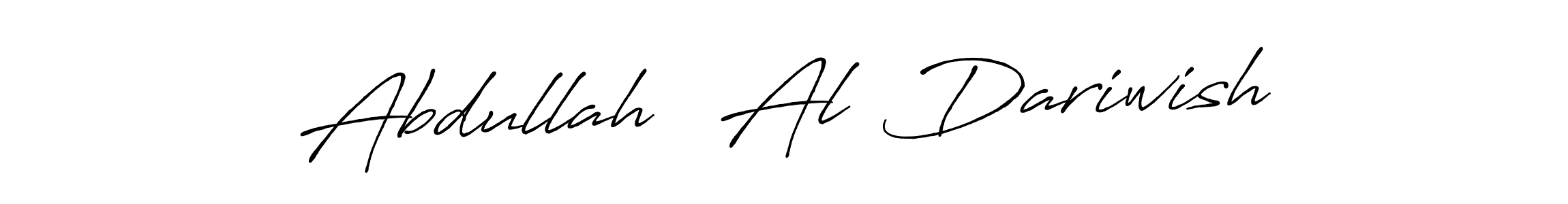 The best way (Antro_Vectra_Bolder) to make a short signature is to pick only two or three words in your name. The name Abdullah   Al  Dariwish include a total of six letters. For converting this name. Abdullah   Al  Dariwish signature style 7 images and pictures png