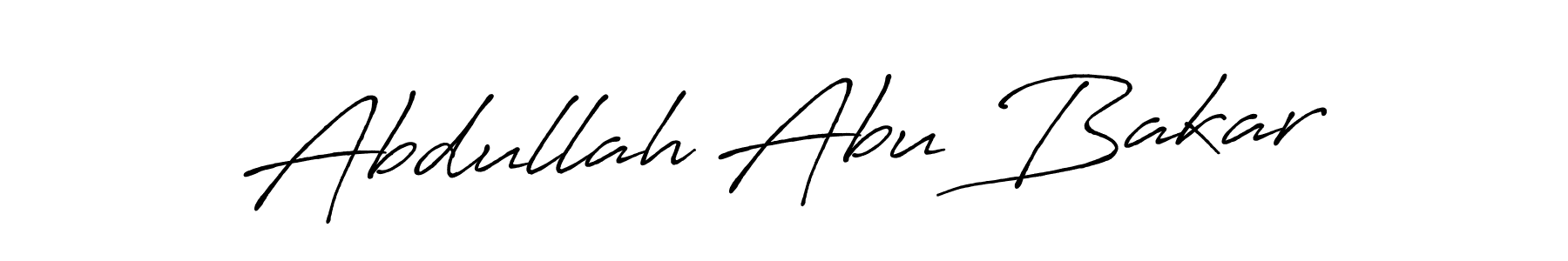 The best way (Antro_Vectra_Bolder) to make a short signature is to pick only two or three words in your name. The name Abdullah Abu Bakar include a total of six letters. For converting this name. Abdullah Abu Bakar signature style 7 images and pictures png