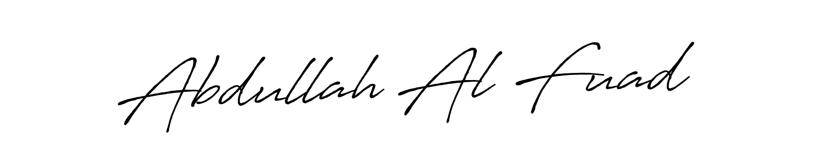 How to make Abdullah Al Fuad signature? Antro_Vectra_Bolder is a professional autograph style. Create handwritten signature for Abdullah Al Fuad name. Abdullah Al Fuad signature style 7 images and pictures png