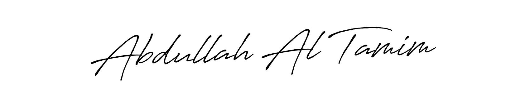 Abdullah Al Tamim stylish signature style. Best Handwritten Sign (Antro_Vectra_Bolder) for my name. Handwritten Signature Collection Ideas for my name Abdullah Al Tamim. Abdullah Al Tamim signature style 7 images and pictures png