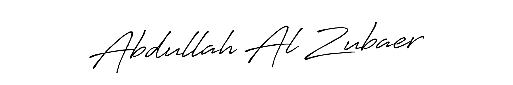 Abdullah Al Zubaer stylish signature style. Best Handwritten Sign (Antro_Vectra_Bolder) for my name. Handwritten Signature Collection Ideas for my name Abdullah Al Zubaer. Abdullah Al Zubaer signature style 7 images and pictures png