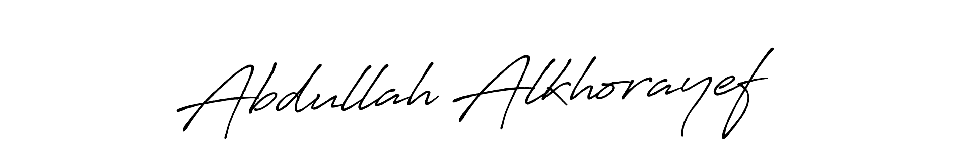 Make a beautiful signature design for name Abdullah Alkhorayef. With this signature (Antro_Vectra_Bolder) style, you can create a handwritten signature for free. Abdullah Alkhorayef signature style 7 images and pictures png