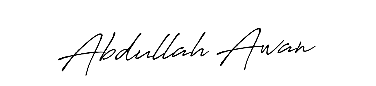 if you are searching for the best signature style for your name Abdullah Awan. so please give up your signature search. here we have designed multiple signature styles  using Antro_Vectra_Bolder. Abdullah Awan signature style 7 images and pictures png