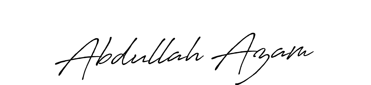 Also You can easily find your signature by using the search form. We will create Abdullah Azam name handwritten signature images for you free of cost using Antro_Vectra_Bolder sign style. Abdullah Azam signature style 7 images and pictures png