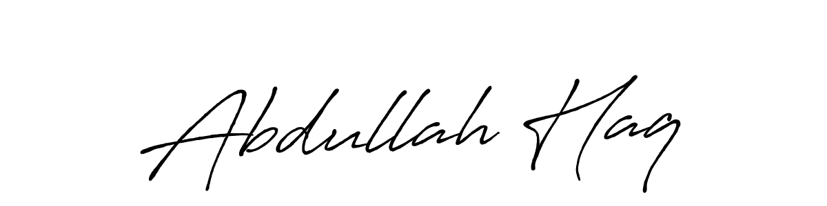 This is the best signature style for the Abdullah Haq name. Also you like these signature font (Antro_Vectra_Bolder). Mix name signature. Abdullah Haq signature style 7 images and pictures png