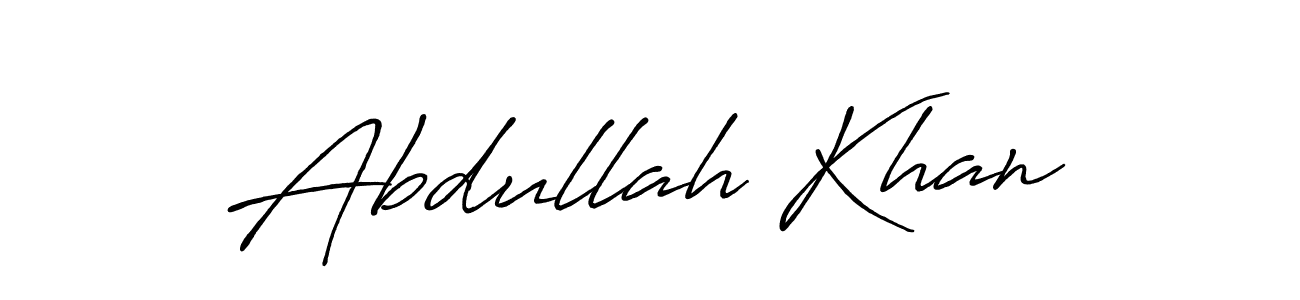 Also You can easily find your signature by using the search form. We will create Abdullah Khan name handwritten signature images for you free of cost using Antro_Vectra_Bolder sign style. Abdullah Khan signature style 7 images and pictures png