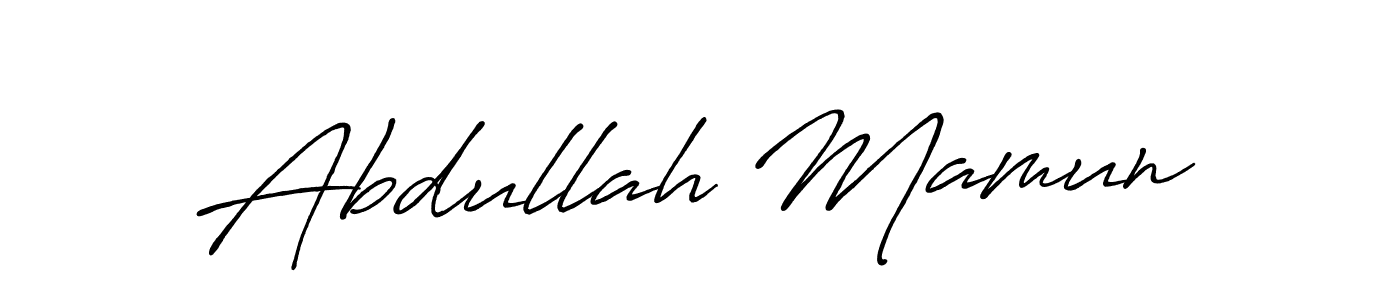 if you are searching for the best signature style for your name Abdullah Mamun. so please give up your signature search. here we have designed multiple signature styles  using Antro_Vectra_Bolder. Abdullah Mamun signature style 7 images and pictures png